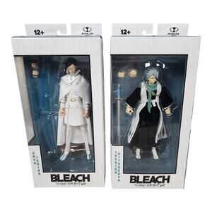 McFarlane Toys Bleach Thousand Year Blood War Toshiro & Uryu 7” Action Figures